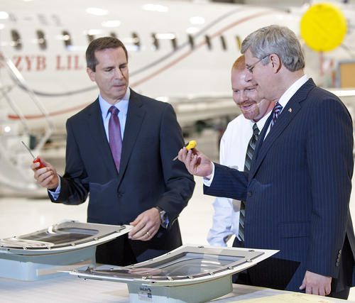 Dalton McGuinty and Stephen Harper